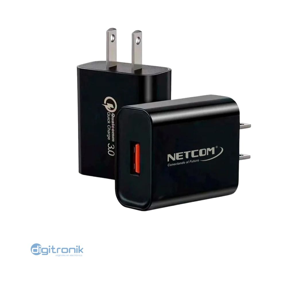 CARGADOR USB DE 20W NETCOM PE-HC0098