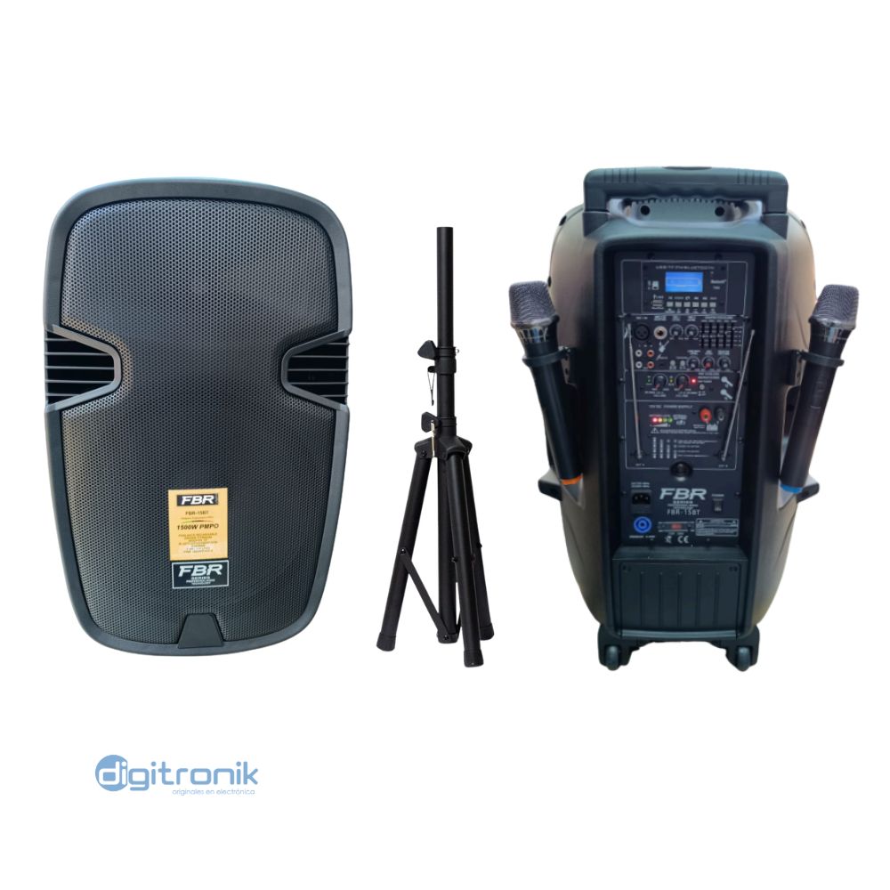 PARLANTE RECARGABLE FBR 15BT