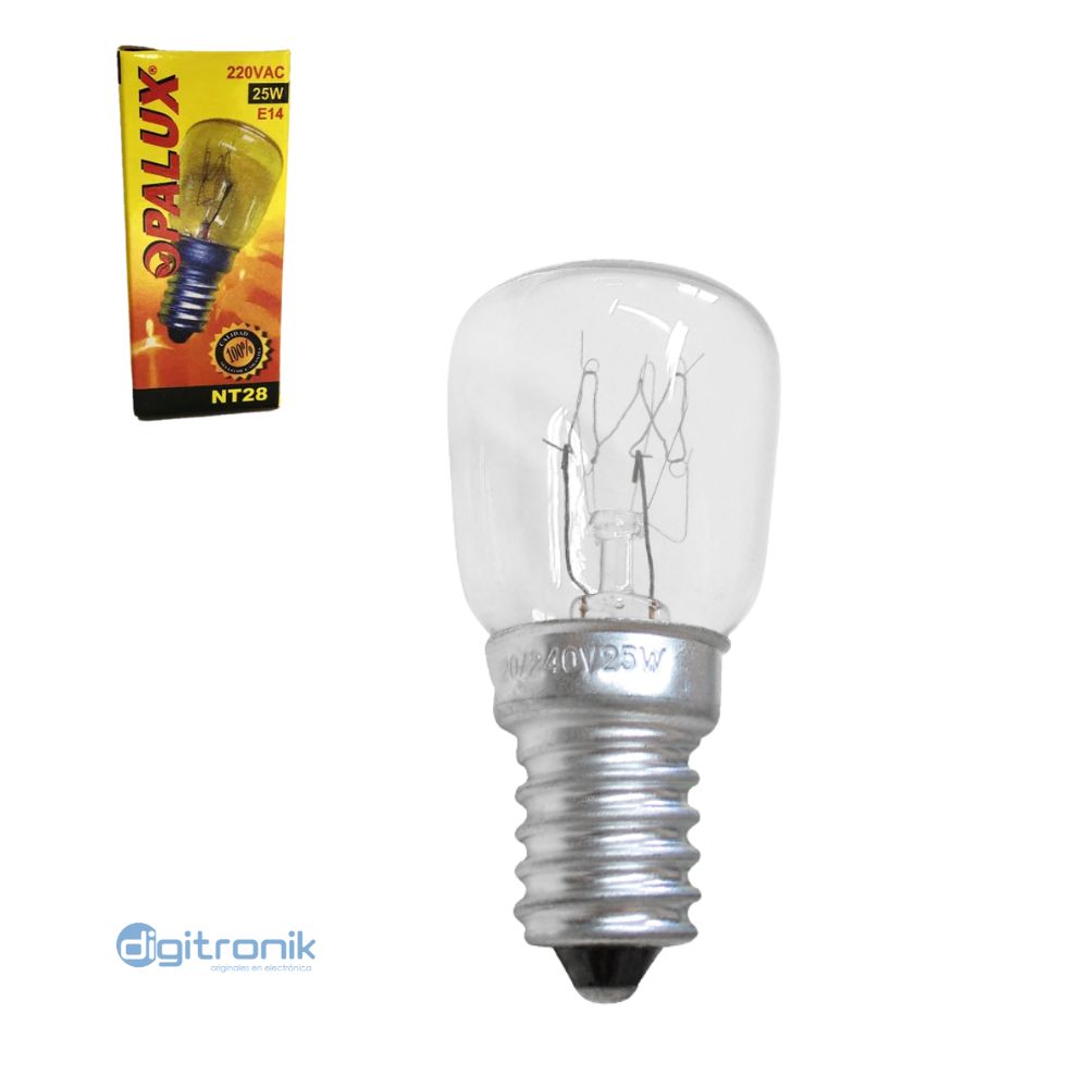 FOCO FEBETERO TRANPARENTE 25W E14 220V NT-28