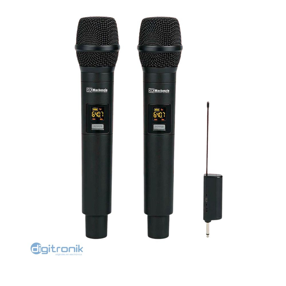 MICROFONO INALAMBRICO DE MANO COMPACTO 630-690 MACKENZIE UHF-410