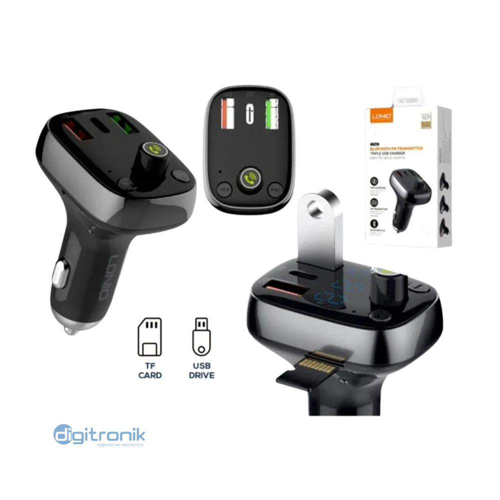 RECEPTOR BLUETOOTH PARA AUTO LDNIO C704Q