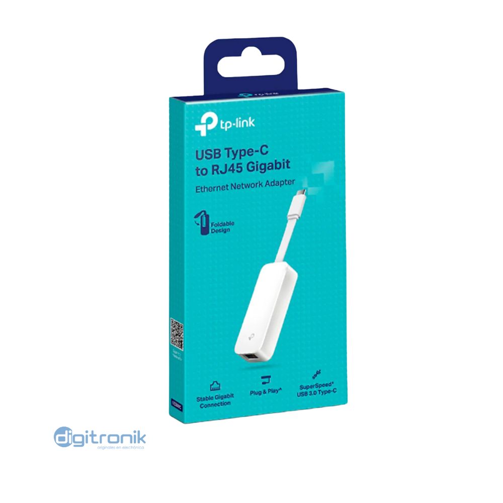 TP-LINK ADAPTADOR DE RED USB 3.0 GIGAGIT TIPO-C UE300C