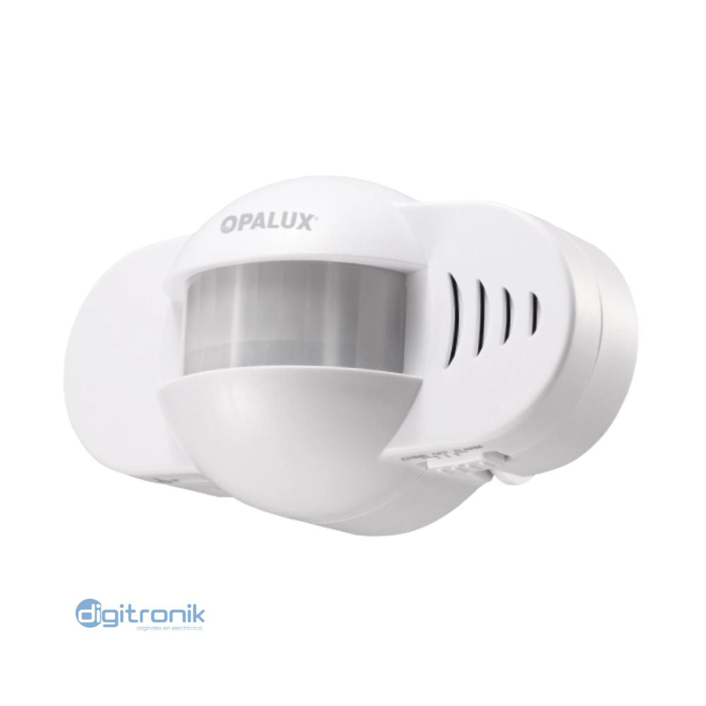 ALARMA Y TIMBRE C/SENSOR OPALUX DC-5V RANGO 100° 80DB ST-96B