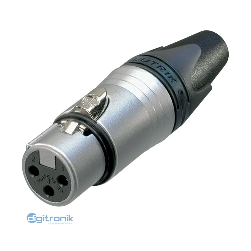CONECTOR XLR HEMBRA NEUTRIK NC3FXX
