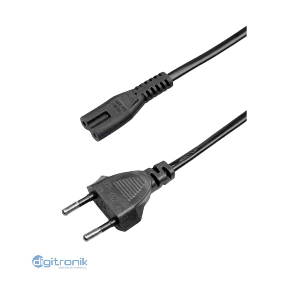 CABLE PODER TIPO 8 ESPIGA REDONDA DE 1.80MTS NETCOM PE-PW0092