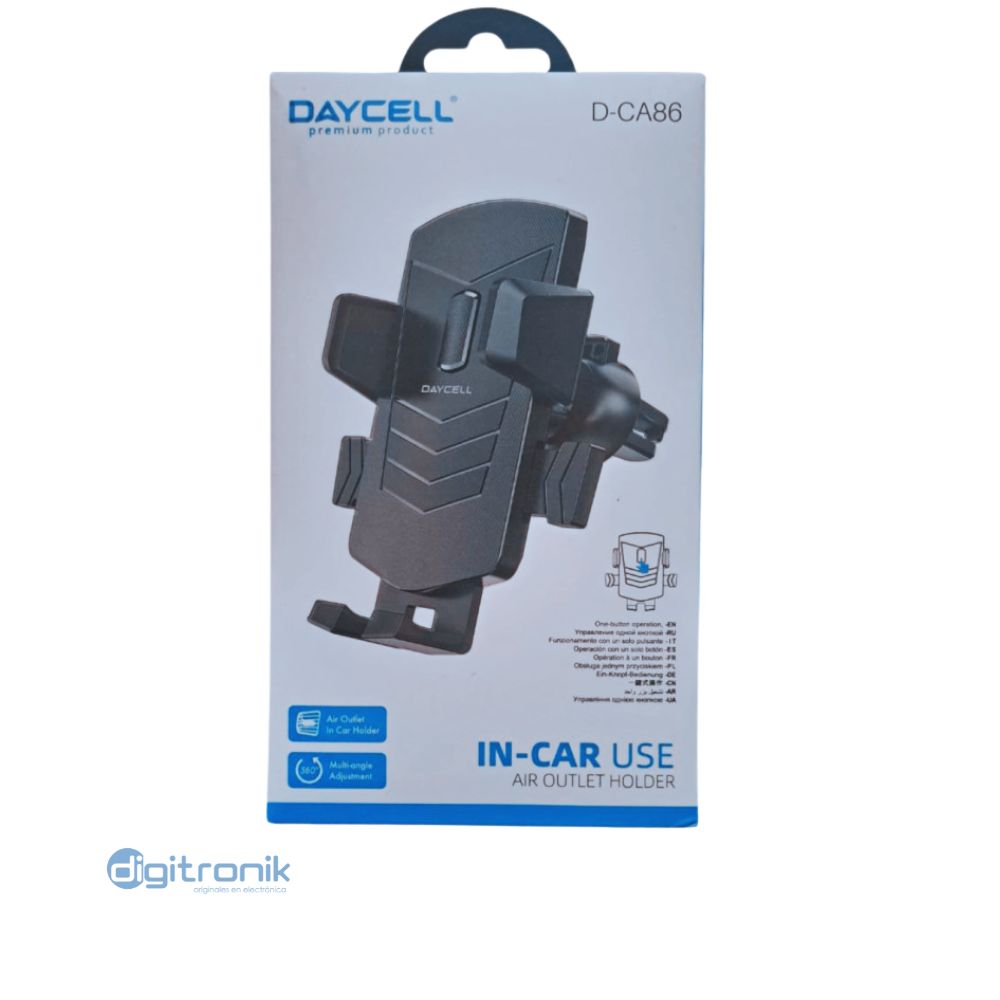 SOPORTE PARA CELULAR PARA AUTO DAYCELL DCA86