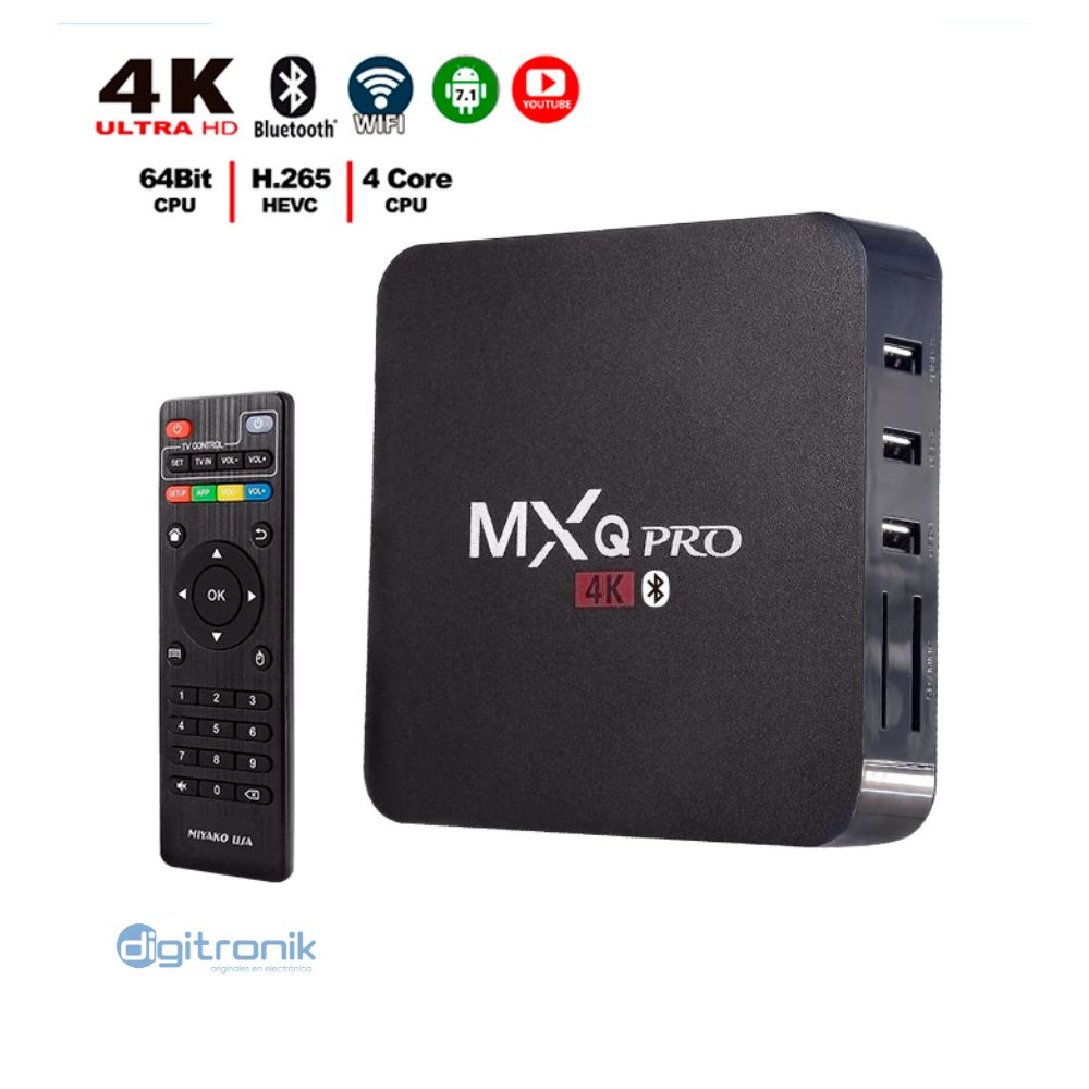 TV BOX ANDROID 16G MIYAKO MIY-MXPRO16-BT