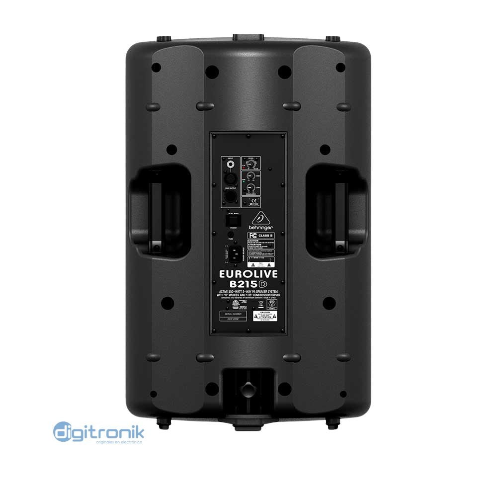 CAJA CUSTICA AMPLIFICADA 15" 550W BEHRINGER B215D