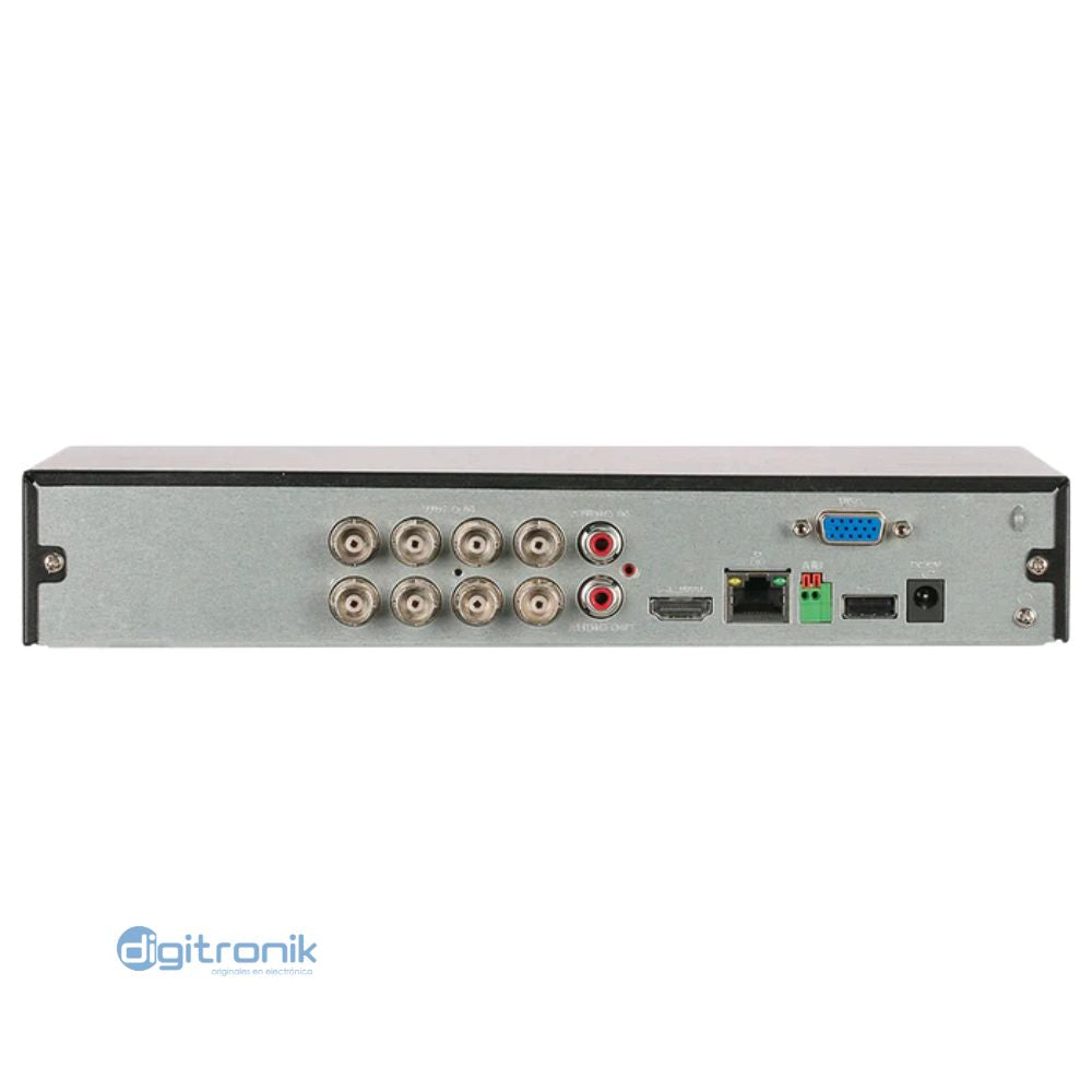 DAHUA DH-XVR5108HS-5M-I3 DVR 8CH PENTAHIBRIDO 5MP WIZSENSE 1 HDD