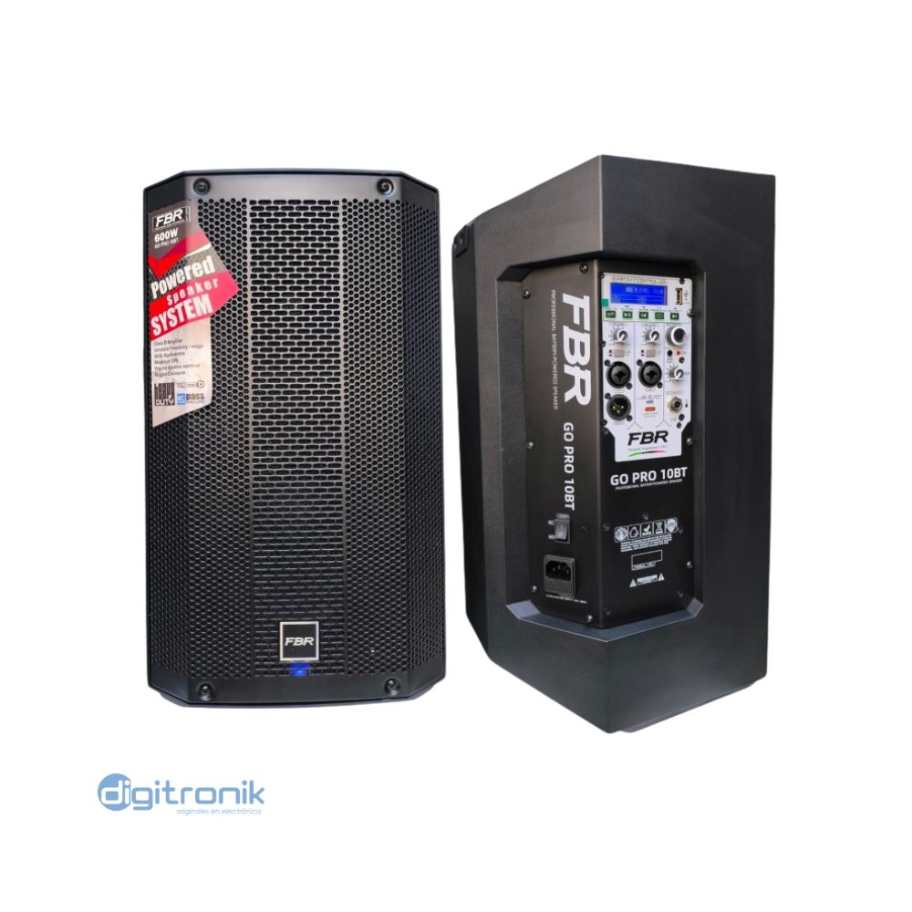 PARLANTE RECARGABLE FBR GO PRO10BT