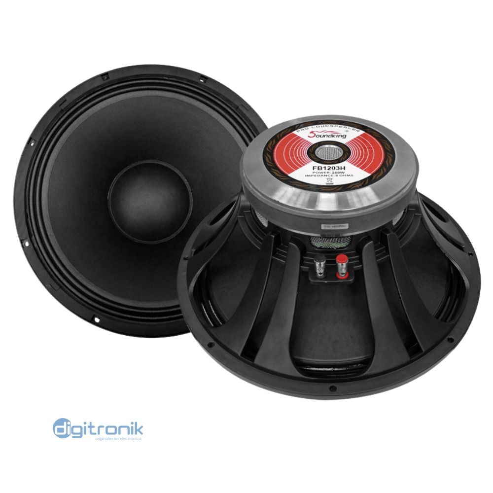 PARLANTE 12" 250W RMS SOUNDKING FB1203H