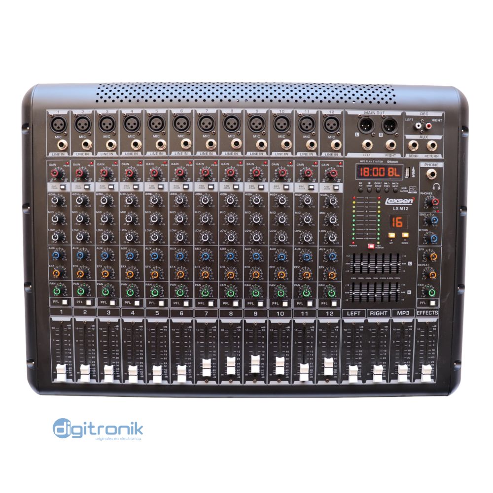 CONSOLA 12CH LEXSEN LXM12