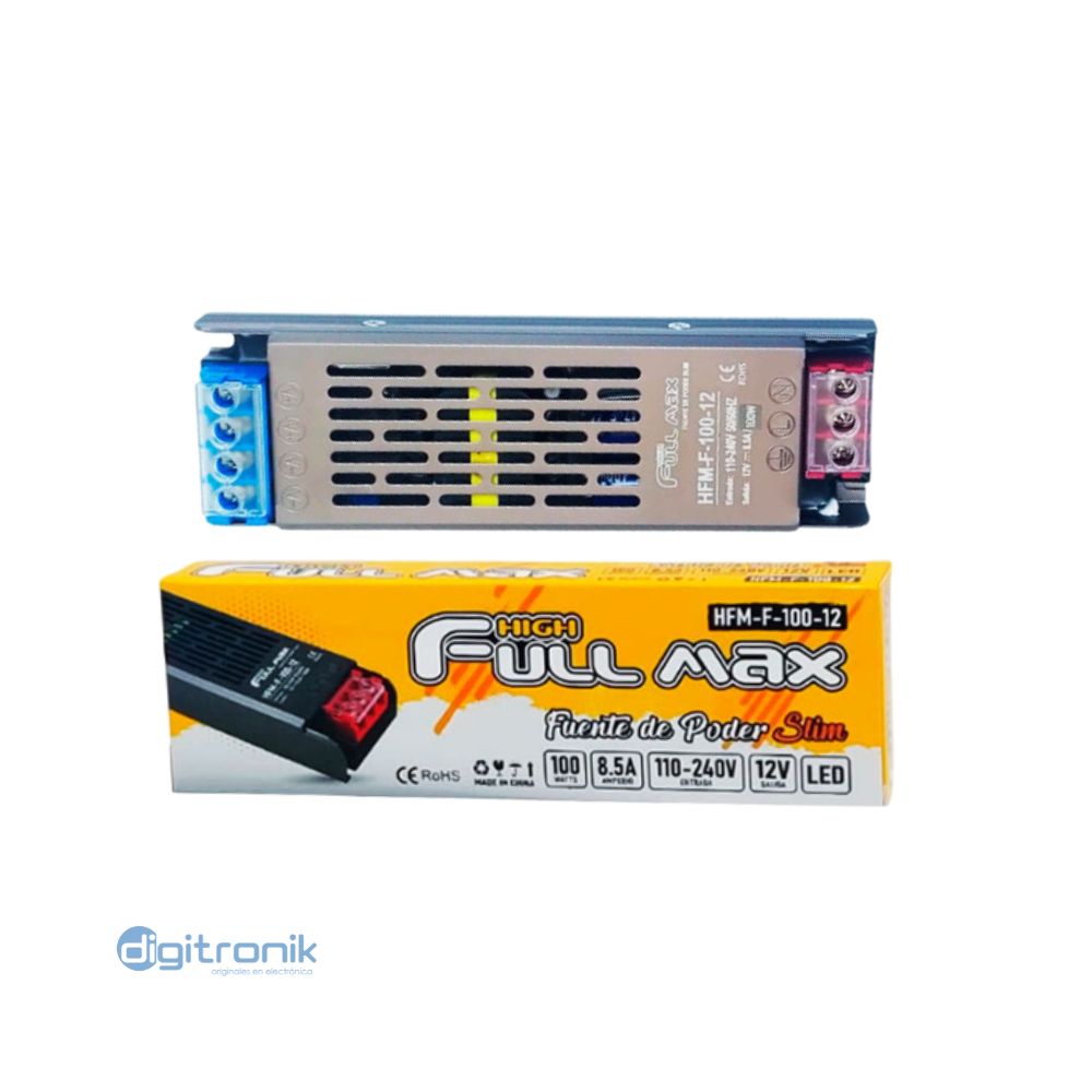 FUENTE DE ALIMENTACION FULL MAX 100W-24V 4.2A ZZ-HFM-100-24
