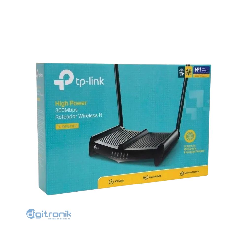TP-LINK WIRELESS ROUTER 300M HIGH POWER TL-WR841HP
