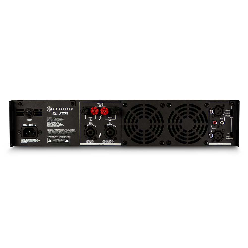 AMPLIFICADOR CROWN DE 2700 WATTS XLI3500