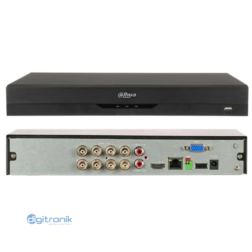 DAHUA DH-XVR5108HS-4KL-I3 DVR 8CH WIZSENSE 5MP H.265 1HDD