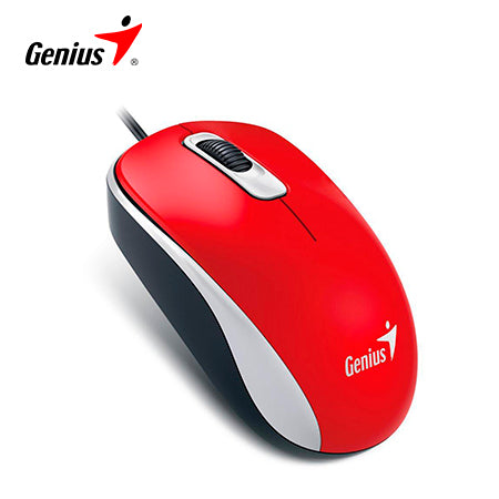 MOUSE GENIUS DX-110 USB OPTICO 1000 DPI BLACK