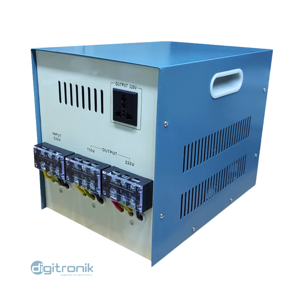ESTABILIZADOR DE VOLTAJE SERVOMOTOR 5000W ENERGIT EN-D5000W