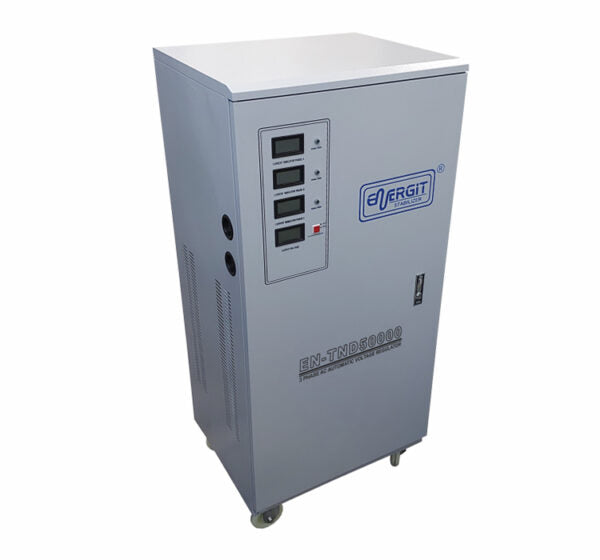 ESTABILIZADOR SERVOMOTOR IN:220V AC OUT: 220V AC +/-2% - 50KVA- DIGITAL ENERGIT EN-TND50000