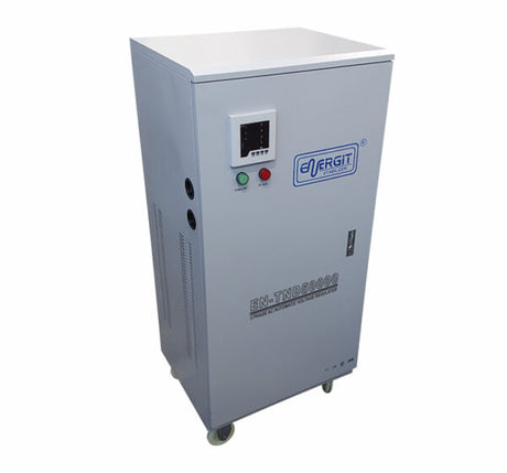 ESTABILIZADOR SERVOMOTOR IN:220V AC OUT: 220V AC +/-2% - 50KVA- DIGITAL ENERGIT EN-TND50000