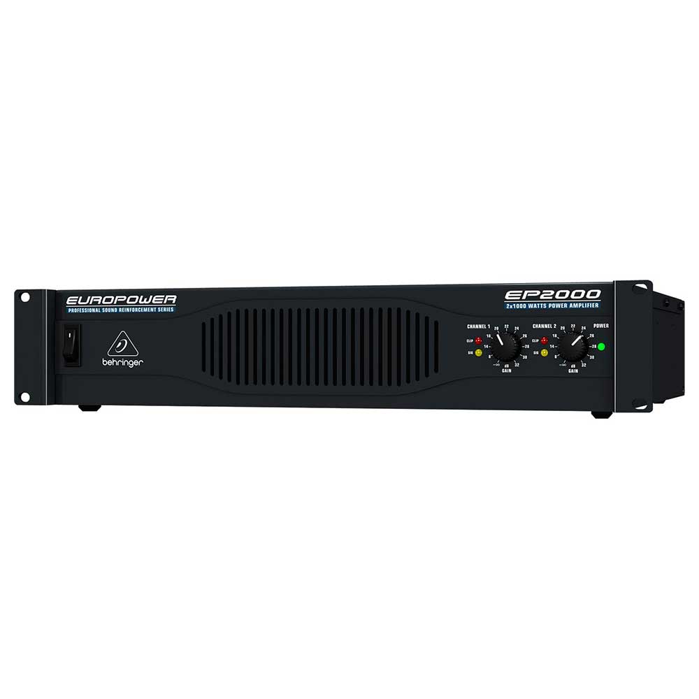 Amplificador power Behringer EP2000 de 2 x 1000w 2 ohm