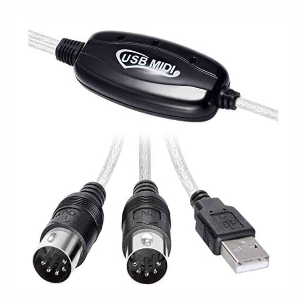 CABLE ADAPTADOR USB MIDI TRAUTECH PE-CM0047