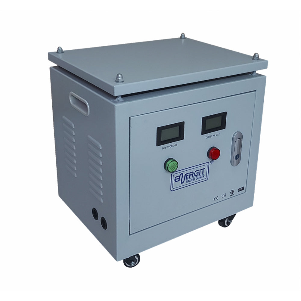 TRANSFORMADOR DE AISLAMIENTO IN 220VAC OUT 110VAC 15KVA DIGITAL EN-TA15000