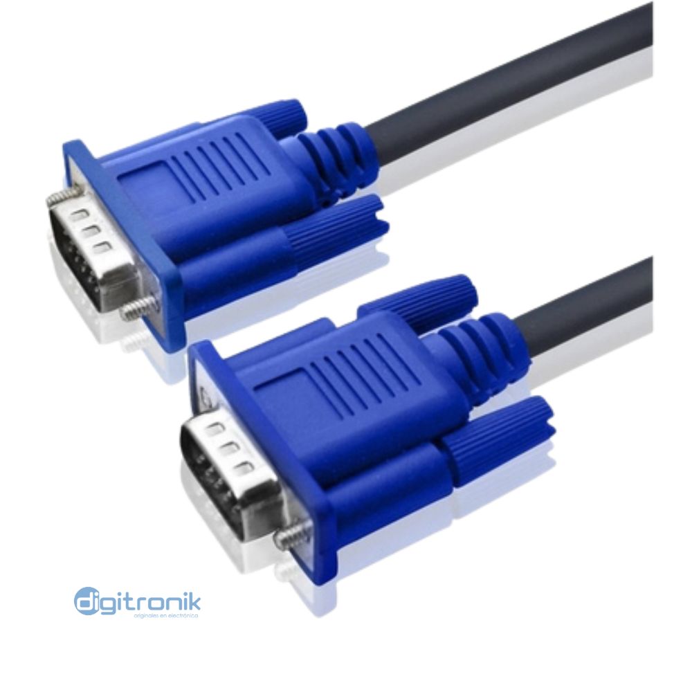 CABLE VGA MALE TO MALE 8 MTS. (FERRITE CORES) TRAUTECH PEVG0096