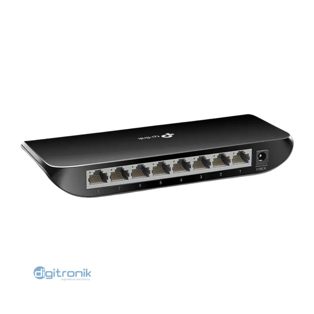 TP-LINK SWITCH 8 PUERTOS 10/100/1000 MBPS TL-SG1008D