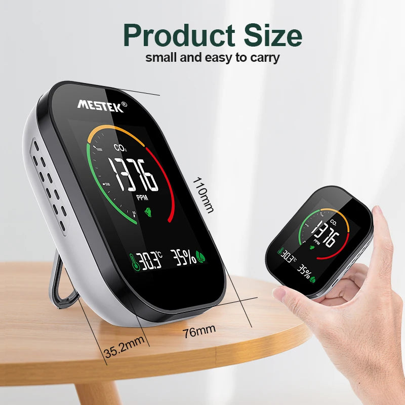 DETECTOR DE DIOXIDO CARBONO 5000PPM. 50 °C TIPO C MESTEK CO2