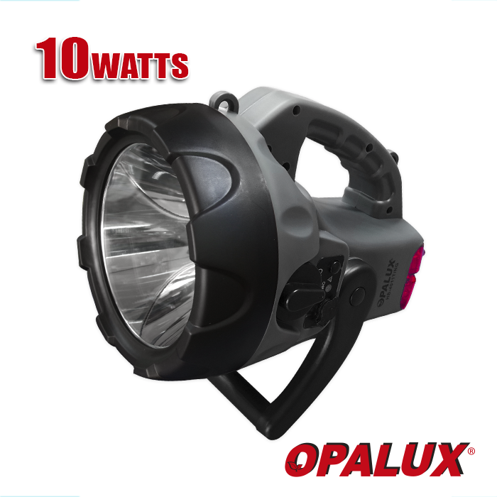LINTERNA LED RECARGABLE 10W OPALUX HB-4011T/NG
