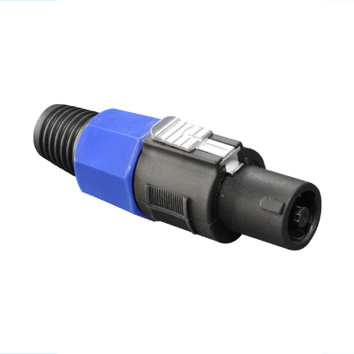 PLUG SPEAKON TIPO NEUTRIX 4 PIN AEREO C/COLA HE-45-4P