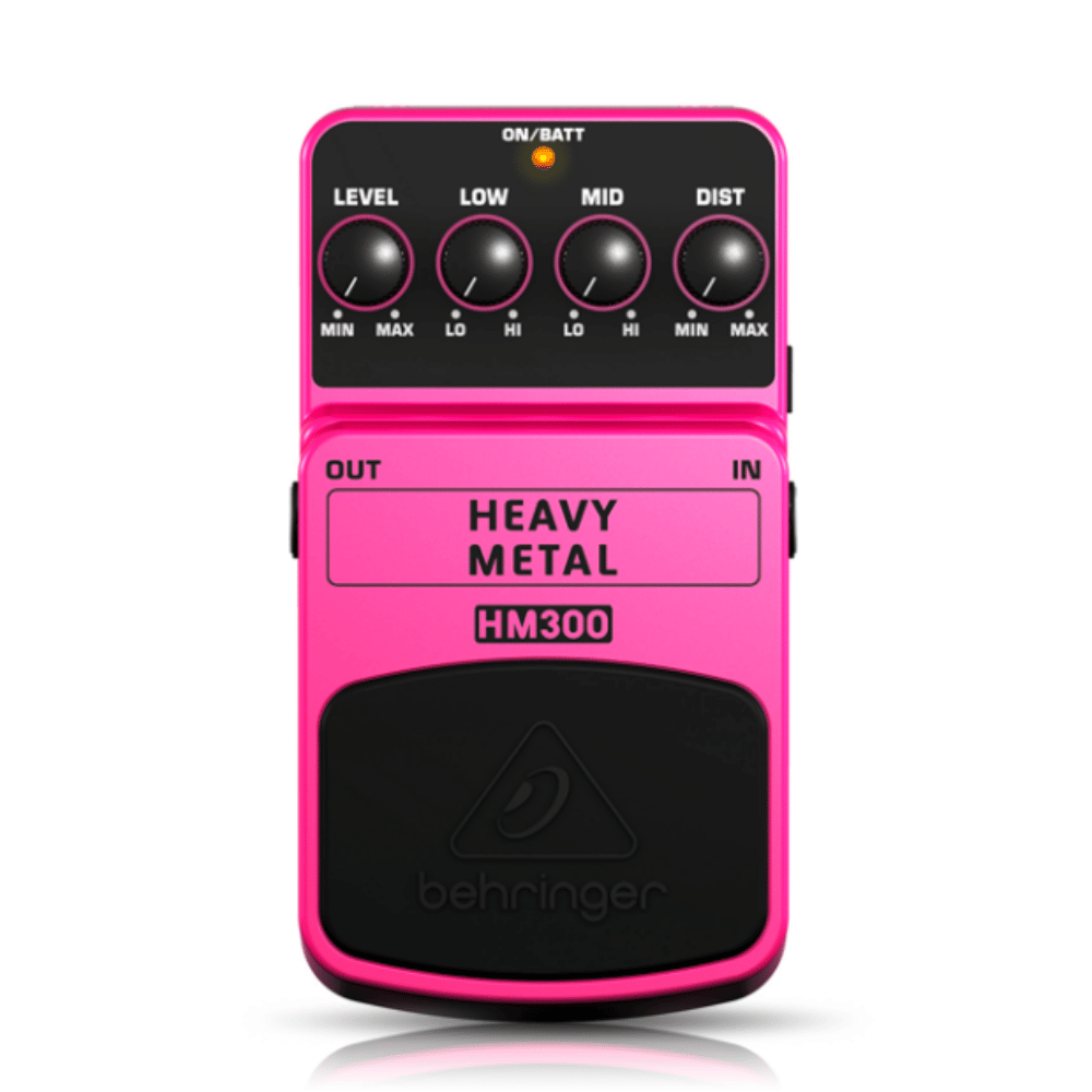 PEDAL DE EFECTO HEAVY METAL BEHRINGER HM-300