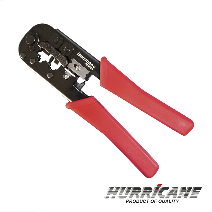 Alicate Crimping Metal para RJ11/RJ12 y RJ45 HT-268 HURRICANE