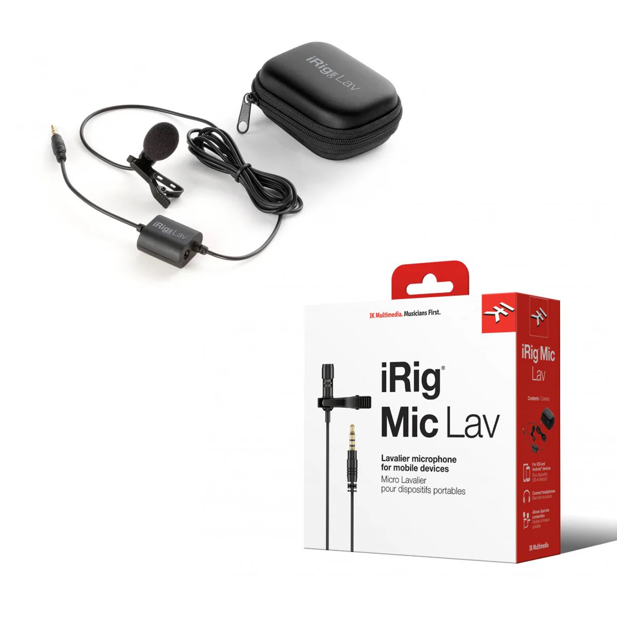 Microfono IK MULTIMEDIA – IP-IRIG-MICLAV-IN