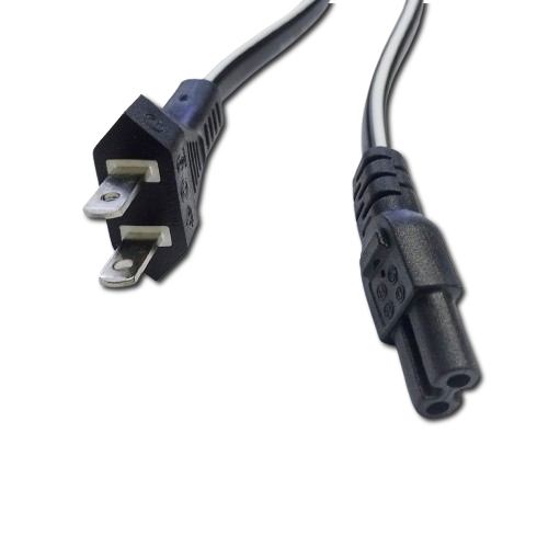 CABLE TIPO 8 FRANJA BLANCA ESPIGA PLANA 1.8M PEACG054 TRAUTECH