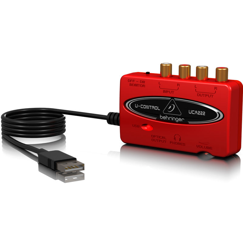 INTERFACE DE AUDIO USB PARA BAJO BEHIRNGER UCA222