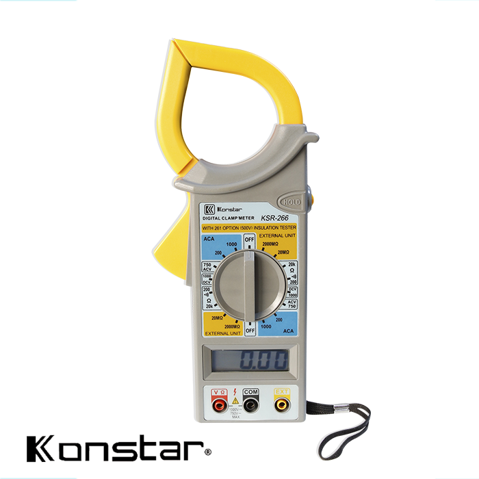 PINZA AMPERIMETRICA DIGITAL KONSTAR AC/DC 1000V KSR-266