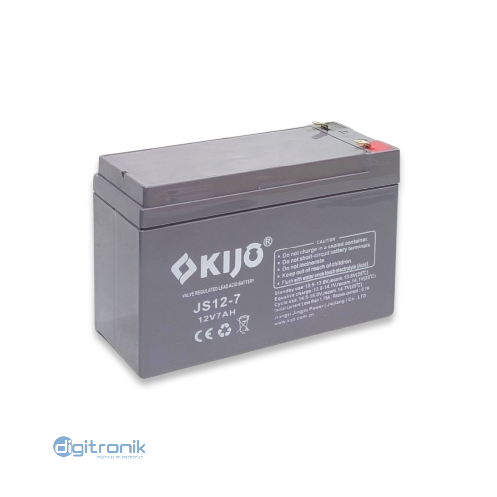 BATERIA 12V-7AH KIJO JS12-7AH
