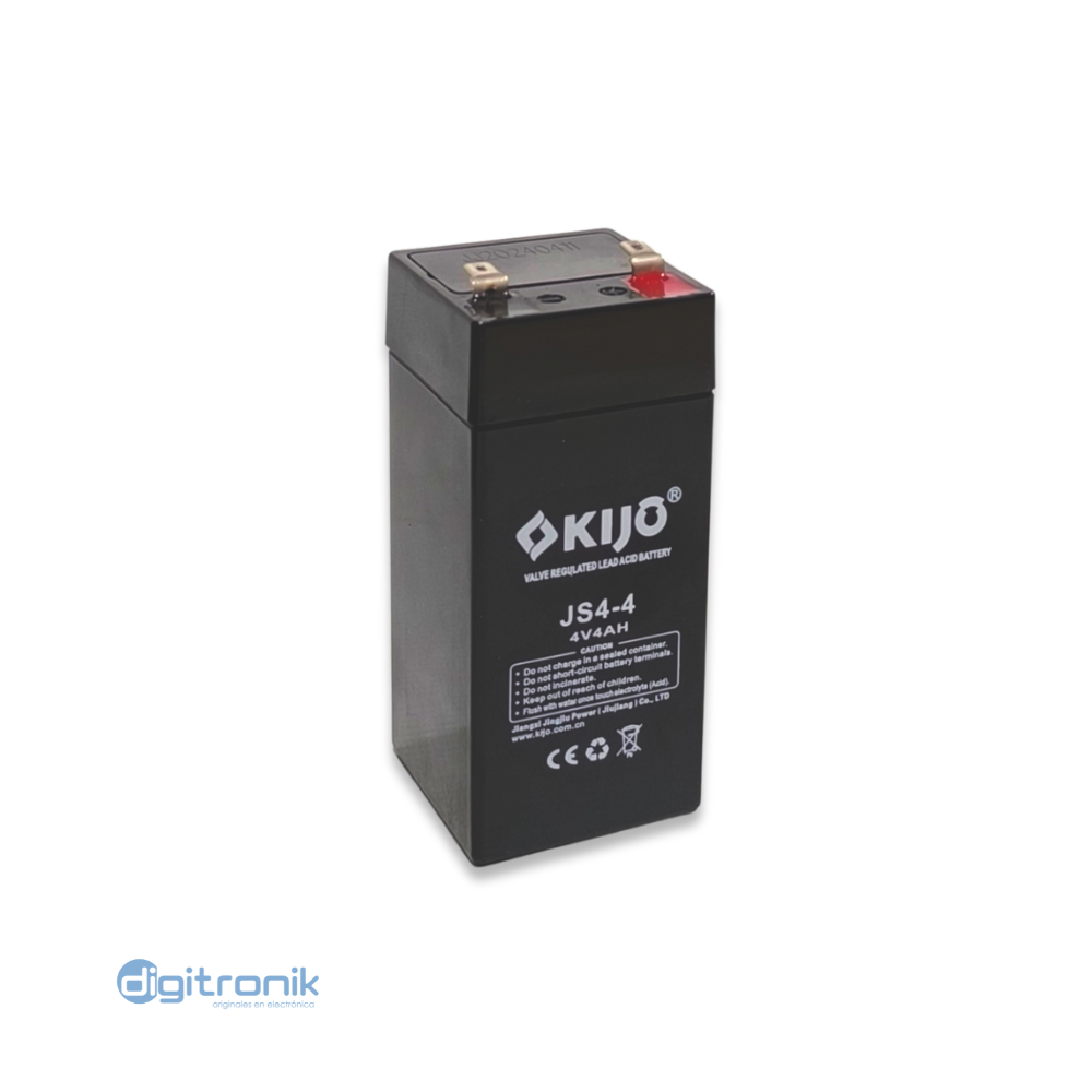 BATERIA 4V 4AH KIJO JS4-4AH