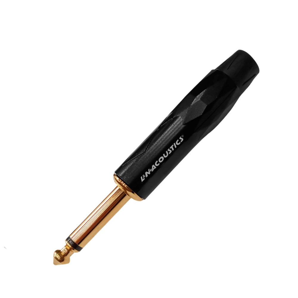 PLUG MONO (TS DORADO) DE 6.3MM "L&N ACOUSTICS" LN-153BG
