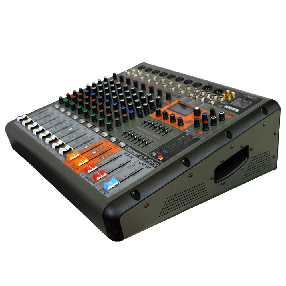 CONSOLA AMPLIFICADA 8 CANALES LEXSEN 1000W LX-900D