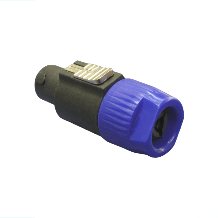 PLUG SPEAKON TIPO NEUTRIX 4 PIN AEREO S/COLA LZ-201/4P