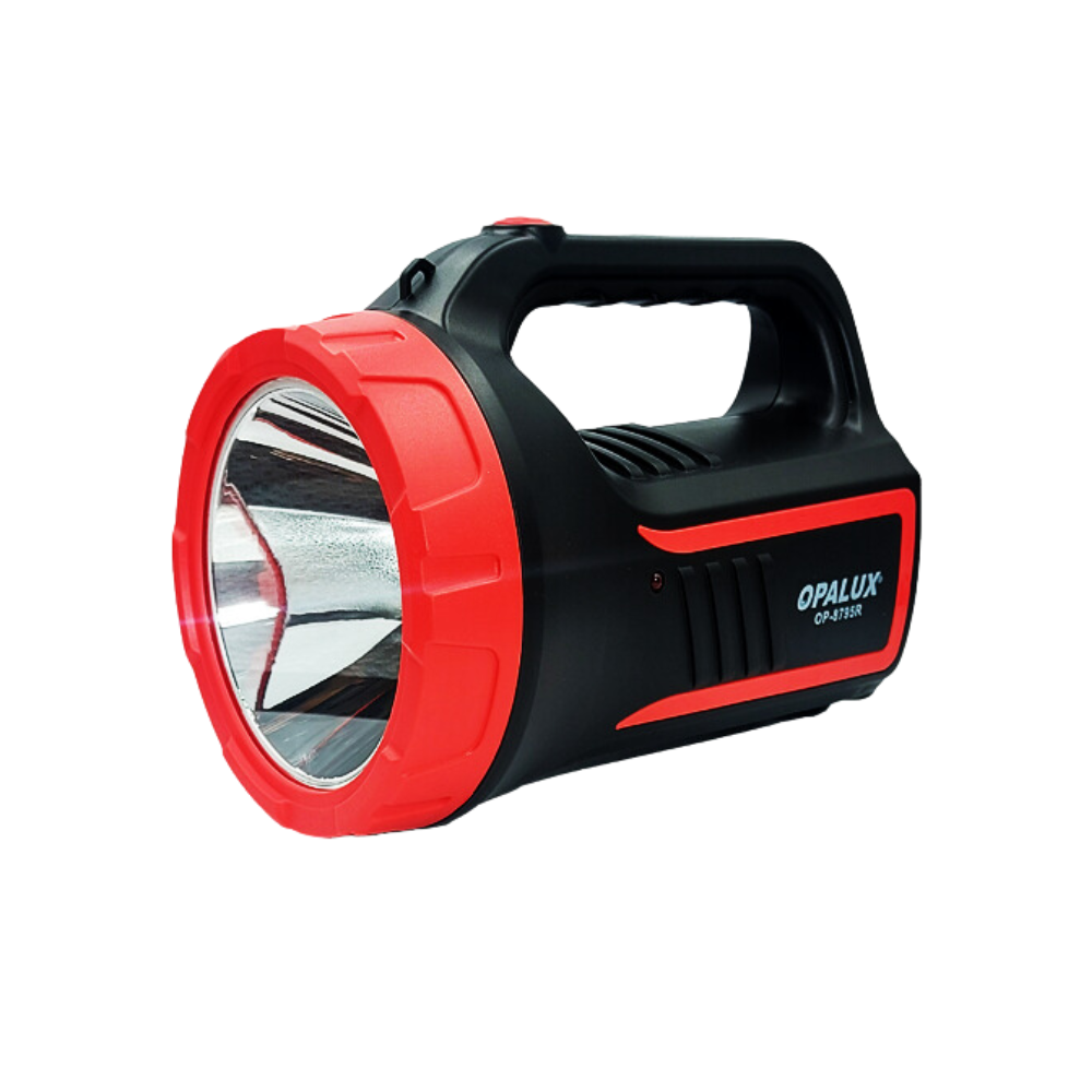 LINTERNA RECARGABLE 220V OPALUX 5W ROJO OP-8795R