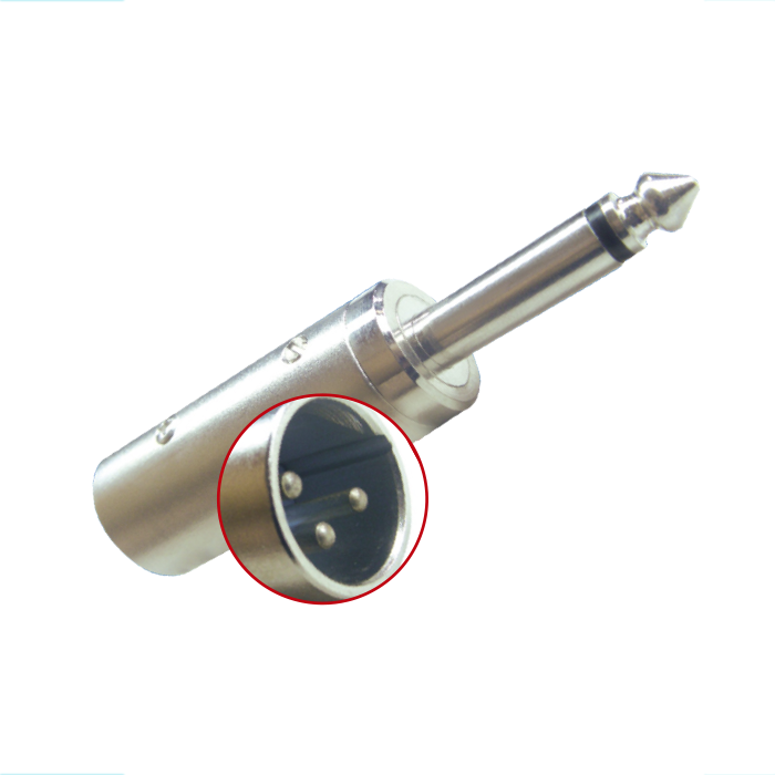 ADAPTADOR PLUG CANON A PLUG MONO 6.3MM M-69