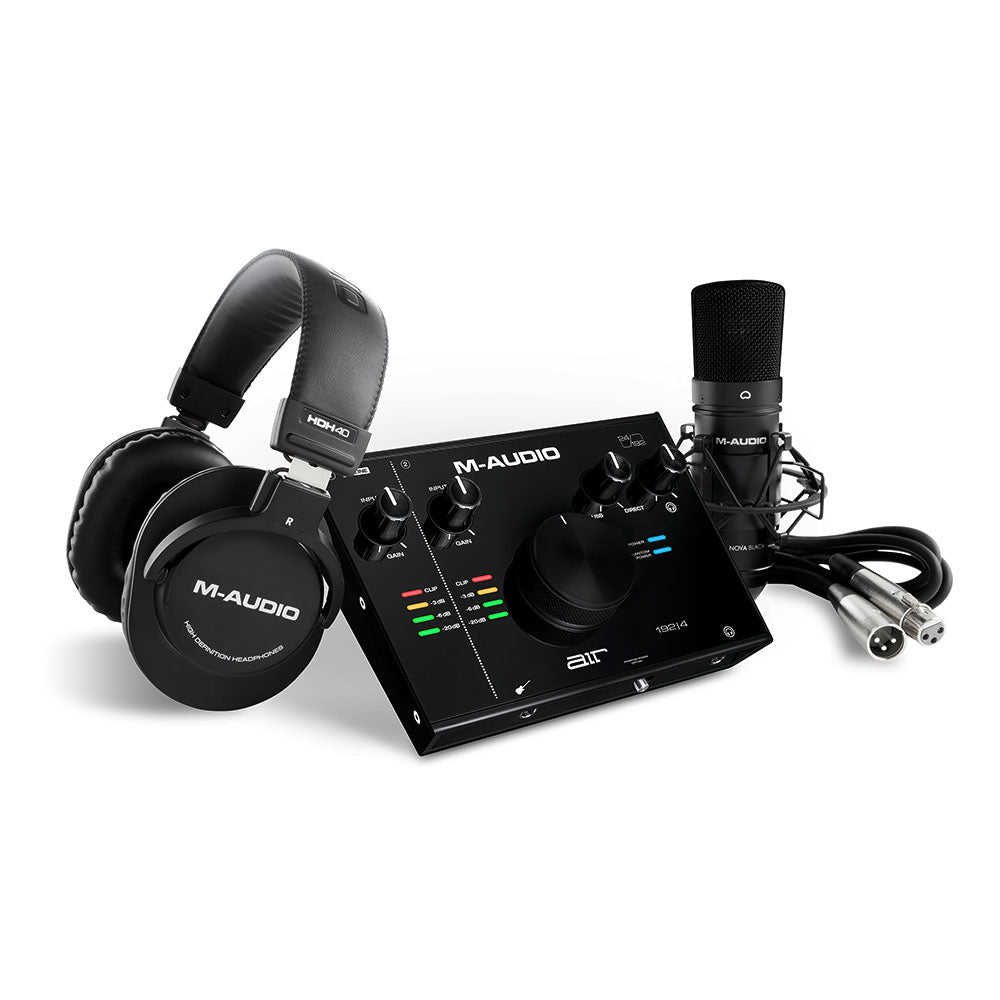 M-Audio AIR 192|4 Vocal Studio Pro – Paquete Completo de Producción Vocal