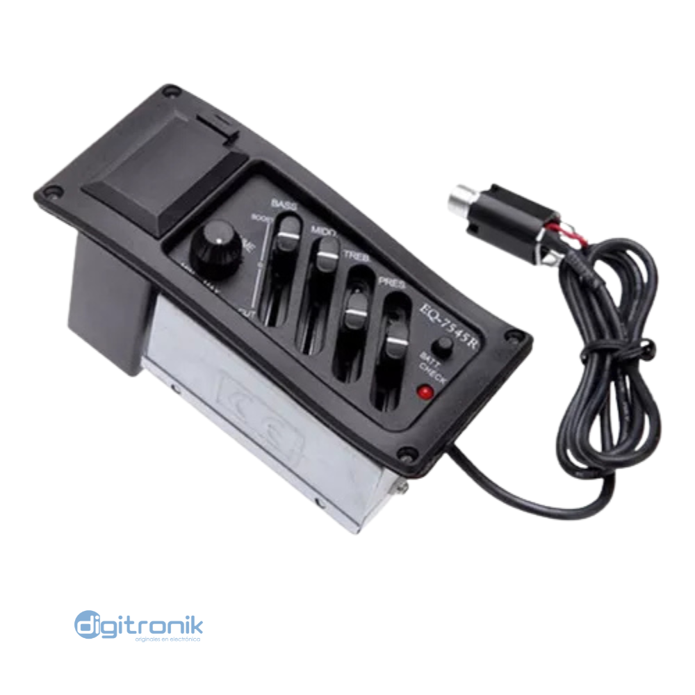 ACCESORIO ECUALIZADOR PARA GUITARRA MAC 7545R-EQ MACKENZIE