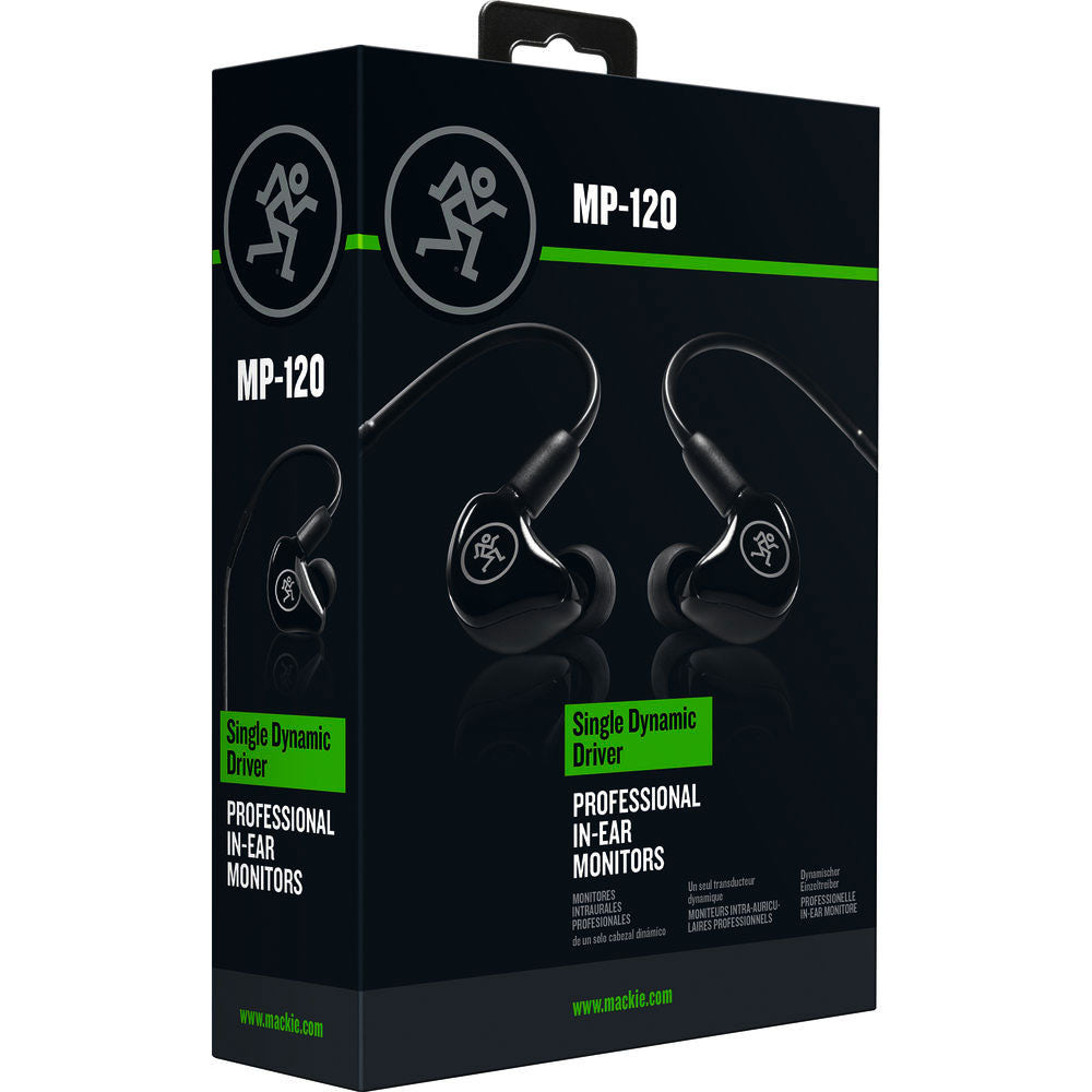 AUDIFONOS MONITORES IN-EAR INTRAUDITIVOS CON CONTROLADOR MP-120 MACKIE