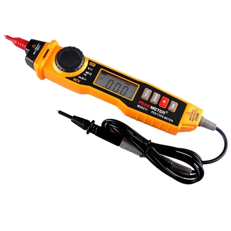 MULTIMETRO DIGITAL TIPO BOLIGRAFO 600V, 200MA PEAKMETER PM8211