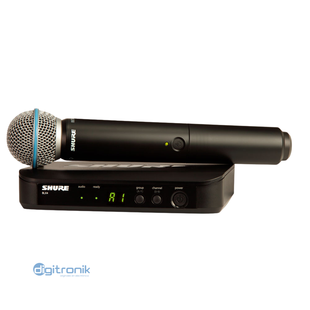 SISTEMA INALAMBRICO DE MANO CON BETA 58 SHURE BLX24US/B58